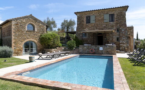 Villa Cotogna: Schwimmbad, Estate, Hütte, Bauernhaus, Villa, Landscaping, Hazienda, Water Feature, Resort, Hinterhof