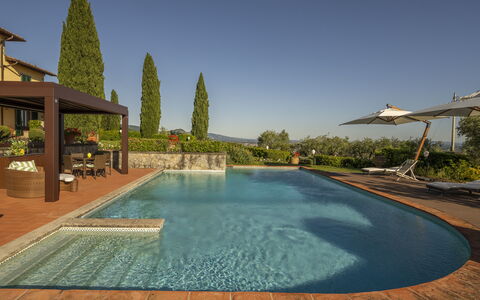 Villa Alessia Luxury: Schwimmbad, Resort, Eco Hotel, Water Feature, Landscaping, Garten, Villa, Estate, Schatten, Hazienda