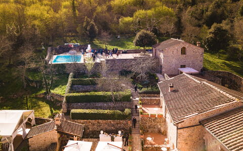 Relais la Costa: Schwimmbad, Freizeit, Resort, Estate, Hütte, Urlaub, Dorf, Hinterhof, Landscaping, Eco Hotel