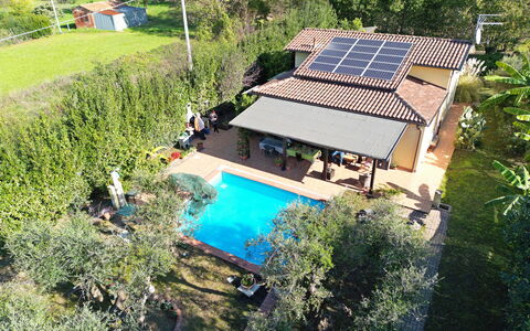 La Sevillana: Schwimmbad, Resort, Freizeit, Eco Hotel, Schatten, Urlaub, Gartenmöbel, Outdoor Struktur, Villa, Hinterhof