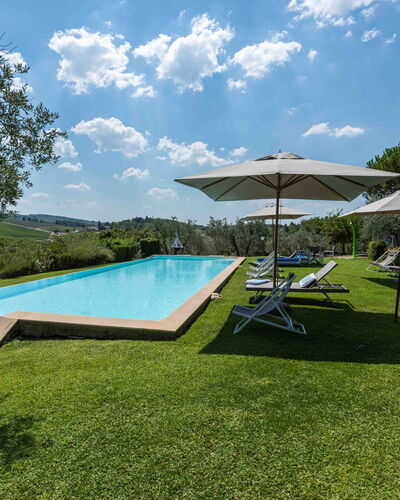 Villa Belchianti: Schwimmbad, Estate, Hazienda, Garten, Villa, Landscaping, Bauernhaus, Villa, Plantage, Eco Hotel