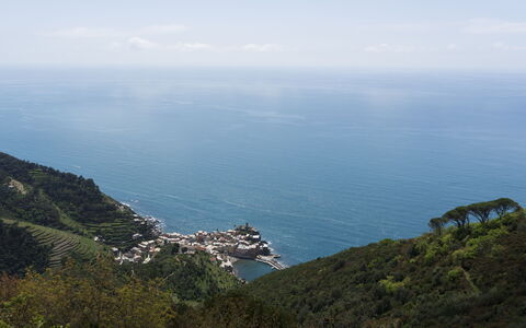Casa Dolly, Monterosso 5 Terre: Blau, Wasser, Gewässer, Küste, Küsten Und Ozeanische Forms, Meer, Natürliche Landschaft, Horizont, Landschaft, Hochland