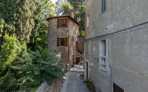 Torre di Serre: Wand, Backstein