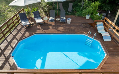 Podere la Botte, Pool, Lari: Schwimmbad, Verbundwerkstoff, Gartenmöbel, Freizeit, Eco Hotel, Holzbeize, Schatten, Hartholz, Resort, Design