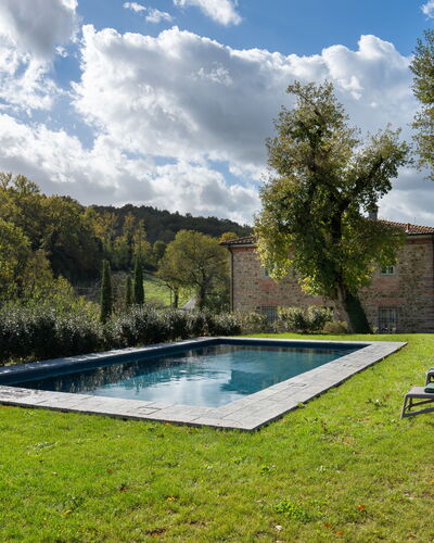 La Morella: Schwimmbad, Garten, Estate, Hinterhof, Gartenmöbel, Landscaping, Rasen, Garten, Bauernhaus, Hazienda