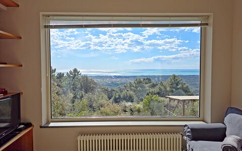 Villa Il Giardino: Glas, Daylighting, Wohnzimmer