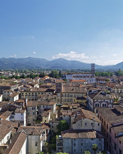La Casa degli Artisti, Jacuzzi, Marliana: Daytime, Stadtgebiet, Stadt, Wohngebiet, Hügel, Dach, \Stadt, Horizont, Nachbarschaft, Landschaft