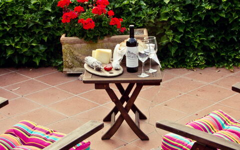 Selvamica: Möbel, Gartenmöbel, Tabelle, Stuhl, Tisch Im Freien, Blumentopf, Garten, Schatten, Wicker, Terrasse