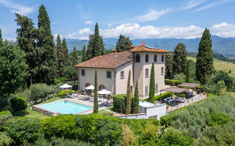 Villa Il Colto: Villa, Balkon, Hotel, Schwimmbad, Hazienda, Eco Hotel