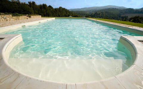 Villa Campo al Vento - Country Farm: Wasser, Schwimmbad, Verbundwerkstoff, Water Feature, Resort, Thermae