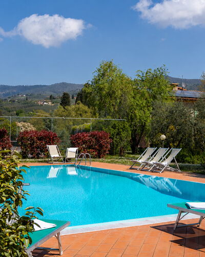 Il Leccio, Vinci, Private Pool and Tennis: Schwimmbad, Resort, Eco Hotel, Hazienda, Gartenmöbel, Sonnenliege, Villa, Hotel, Ferienort, Thermae