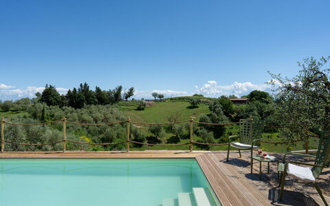 Villa i Fiori: Schwimmbad, Eco Hotel, Resort, Schatten, Landscaping, Gartenmöbel, Balkon, Hinterhof, Villa, Hazienda