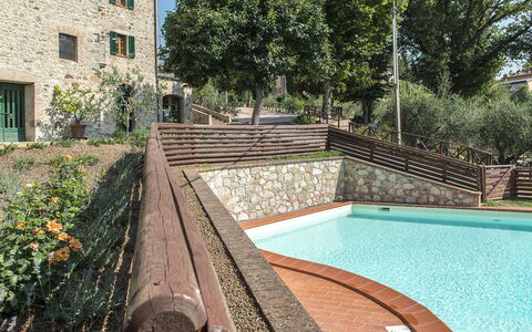 Casa Elia 6: Wand, Die Architektur, Hazienda, Garten, Schwimmbad, Estate, Landscaping, Backstein, Villa, Garten