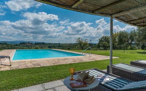 Casabianca 12: Blau, Schwimmbad, Schatten, Gartenmöbel, Eco Hotel, Bauernhaus, Villa