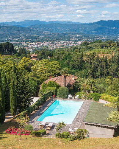 Villa Marraccini 8: Berg, Hügel, Hochland, Schwimmbad, Bergstation, Freizeit, Gebirge, Eco Hotel, Immergrün
