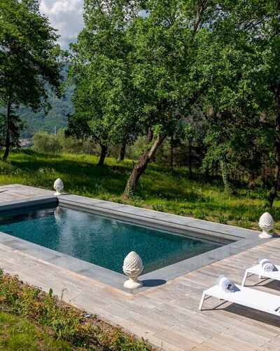 Anticiana 8: Schwimmbad, Gartenmöbel, Garten, Landscaping, Sonnenliege, Hinterhof, Stuhl, Estate, Water Feature, Design