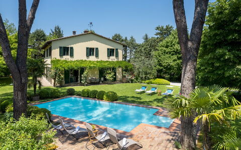 Villa Paesante 8: Strauch, Zuhause, Schwimmbad, Estate, Garten, Hütte, Villa, Bauernhaus, Rasen, Resort