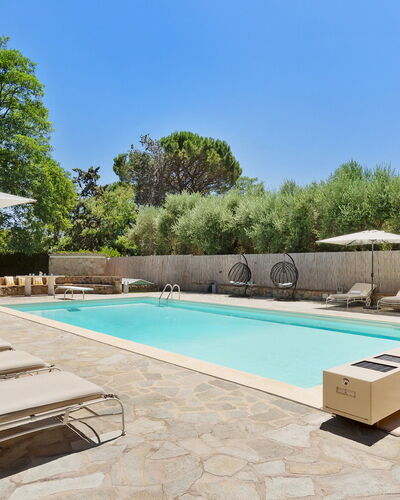 Villa Castiglione 9: Schwimmbad, Gartenmöbel, Resort, Sonnenliege, Möbel, Schatten, Eco Hotel, Stuhl, Estate, Thermae