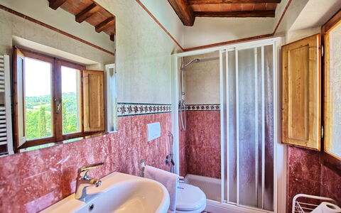 Casa Scopeti: Zimmer, Eigentum, Interior Design, Gebäude, Haus, Grundeigentum, Decke, Badezimmer, Möbel, Zuhause