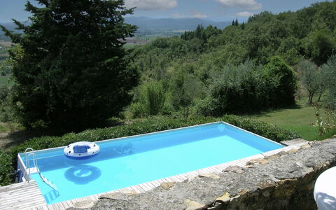 Casa Rossa: Blau, Schwimmbad, Verbundwerkstoff, Freizeit, Resort, Eco Hotel, Hinterhof, Estate, Water Feature, Hazienda