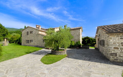 Casale Lorenzo: Haus, Strauch, Ländliches Gebiet, Hütte, Estate, Dorf, Bauernhaus, Garten, Landscaping