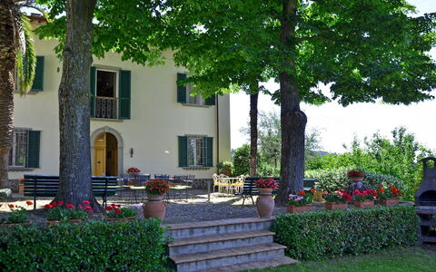Villa Buonaparte: Eigentum, Haus, Gebäude, Zuhause, Grundeigentum, Baum, Estate, Hof, Wohngebiet, Garten