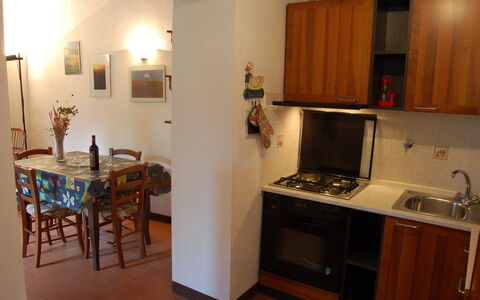 Appartamento Beatrice: Zimmer, Countertop, Eigentum, Küche, Möbel, Cabinetry, Gebäude, Fussboden, Haus, Interior Design