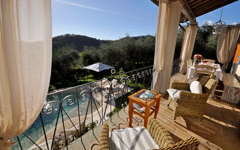 Casa Roberto: Möbel, Gartenmöbel, Stuhl, Tabelle, Resort, Schwimmbad, Tisch Im Freien, Eco Hotel, Schatten, Balkon