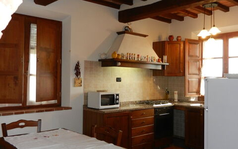 Casale Biancospino: Zimmer, Gebäude, Eigentum, Möbel, Strahl, Decke, Haus, Interior Design, Dachboden, Fussboden