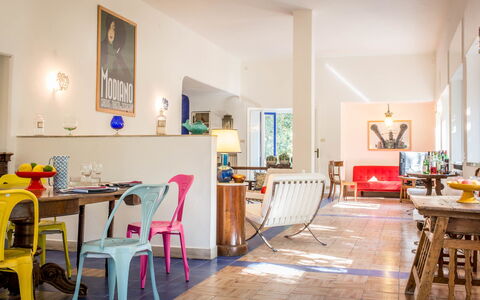 Marina Dei Ronchi Prestige: Zimmer, Eigentum, Möbel, Interior Design, Gebäude, Gelb, Haus, Esszimmer, Fussboden, Tabelle