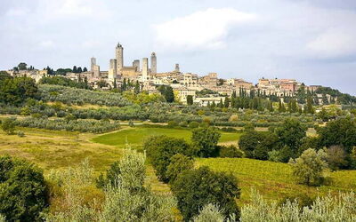 Ferienwohnungen mit Pool in San Gimignano